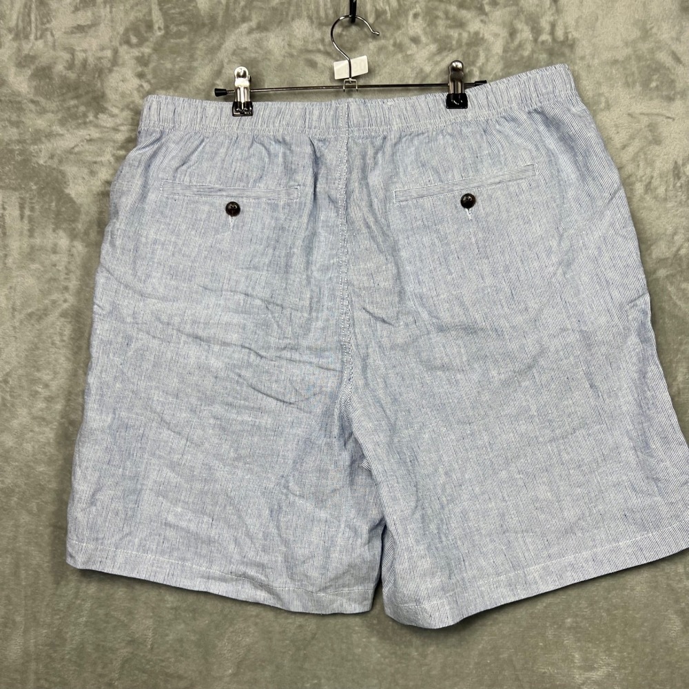 Peter Millar Crown Weekend Short Men's Large Tall Stream Blue Resort Wear NEW - Picture 2 of 10